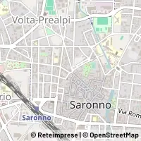 Mapa Saronno