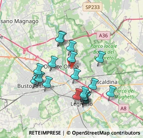 Mappa Via S. Luigi, 21050 Marnate VA, Italia (3.4005)