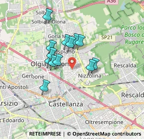 Mappa Via S. Luigi, 21050 Marnate VA, Italia (1.32846)