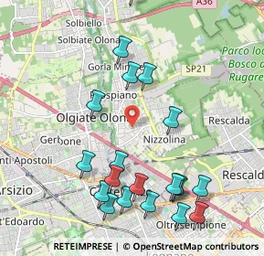 Mappa Via S. Luigi, 21050 Marnate VA, Italia (2.287)
