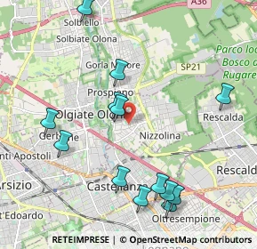 Mappa Via S. Luigi, 21050 Marnate VA, Italia (2.24231)