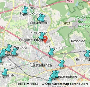Mappa Via S. Luigi, 21050 Marnate VA, Italia (3.02188)