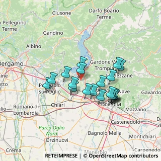 Mappa Via Rossano, 25050 Provaglio d'Iseo BS, Italia (11.81)