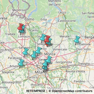 Mappa Via dell'Asilo, 20851 Lissone MB, Italia (15.18)
