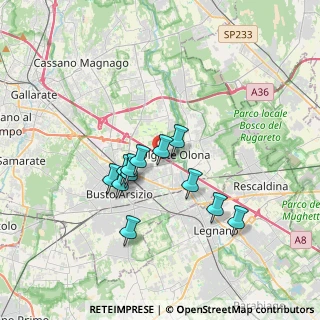 Mappa 21057 Olgiate Olona VA, Italia (2.84)