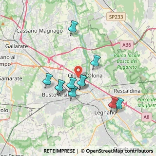 Mappa 21057 Olgiate Olona VA, Italia (3.12909)