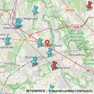Mappa 21057 Olgiate Olona VA, Italia (5.5075)