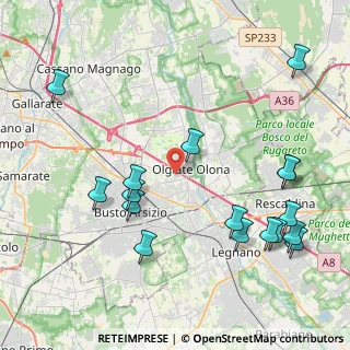 Mappa 21057 Olgiate Olona VA, Italia (4.95353)