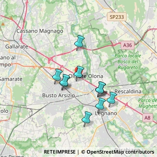 Mappa 21057 Olgiate Olona VA, Italia (3.04818)