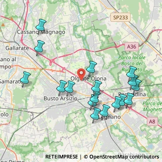 Mappa 21057 Olgiate Olona VA, Italia (4.32706)