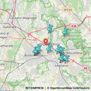 Mappa 21057 Olgiate Olona VA, Italia (3.19636)