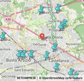 Mappa 21057 Olgiate Olona VA, Italia (2.77462)