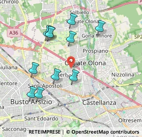 Mappa 21057 Olgiate Olona VA, Italia (1.96)