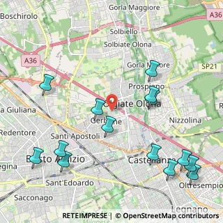 Mappa 21057 Olgiate Olona VA, Italia (2.59643)