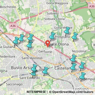 Mappa 21057 Olgiate Olona VA, Italia (2.57214)