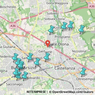 Mappa 21057 Olgiate Olona VA, Italia (2.90133)