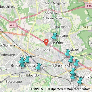 Mappa 21057 Olgiate Olona VA, Italia (3.01)