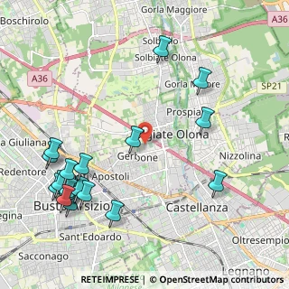 Mappa 21057 Olgiate Olona VA, Italia (2.60722)