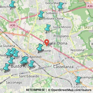 Mappa 21057 Olgiate Olona VA, Italia (3.1)