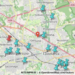 Mappa 21057 Olgiate Olona VA, Italia (3.27118)