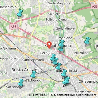 Mappa 21057 Olgiate Olona VA, Italia (2.62)
