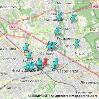 Mappa 21057 Olgiate Olona VA, Italia (1.94706)