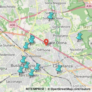 Mappa 21057 Olgiate Olona VA, Italia (2.61)