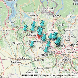 Mappa 21057 Olgiate Olona VA, Italia (10.594)