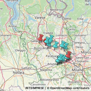 Mappa 21057 Olgiate Olona VA, Italia (12.43286)