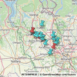 Mappa 21057 Olgiate Olona VA, Italia (9.27813)