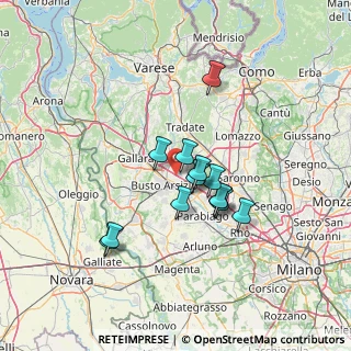 Mappa 21057 Olgiate Olona VA, Italia (10.39571)