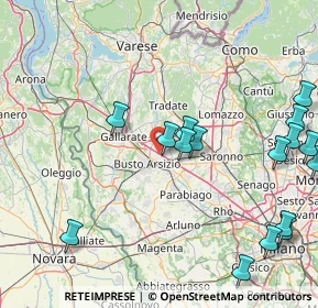 Mappa 21057 Olgiate Olona VA, Italia (20.64563)
