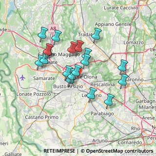 Mappa 21057 Olgiate Olona VA, Italia (6.35211)