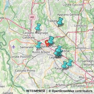 Mappa 21057 Olgiate Olona VA, Italia (5.895)