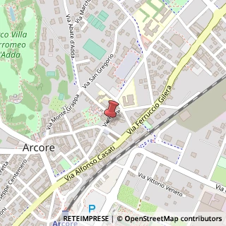 Mappa Via Piave, 2, 20862 Arcore, Monza e Brianza (Lombardia)