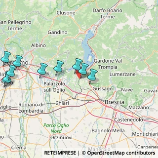 Mappa Via Inquine, 25050 Provaglio d'Iseo BS, Italia (30.52267)