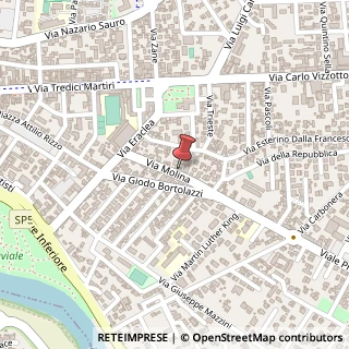Mappa Via Molina, 25, 30027 San Donà di Piave, Venezia (Veneto)