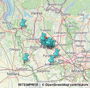 Mappa Via Nazzario Sauro, 21050 Marnate VA, Italia (8.29182)
