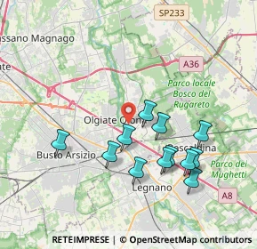 Mappa Via Nazzario Sauro, 21050 Marnate VA, Italia (3.56)