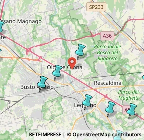 Mappa Via Nazzario Sauro, 21050 Marnate VA, Italia (6.22083)