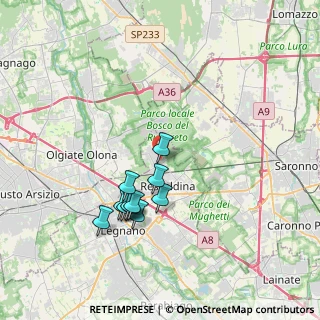 Mappa Via Duca D'Aosta, 20027 Rescaldina MI, Italia (3.32545)