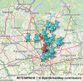 Mappa 20031 Cesano Maderno MB, Italia (9.584)