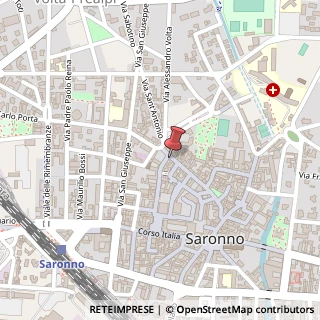 Mappa Via San Cristoforo, 58, 21047 Saronno, Varese (Lombardia)