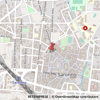 Mappa Via C. B. Cavour, 79, 21047 Saronno, Varese (Lombardia)