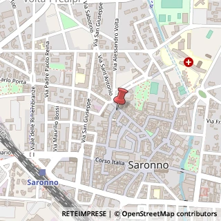 Mappa Via San Cristoforo, 20/r, 21047 Saronno, Varese (Lombardia)