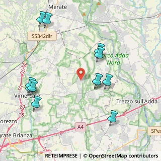Mappa Via Don Lorenzo Radaelli, 20883 Mezzago MB, Italia (4.5525)