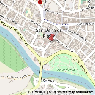 Mappa Corso Silvio Trentin, 56, 30027 San Donà di Piave, Venezia (Veneto)