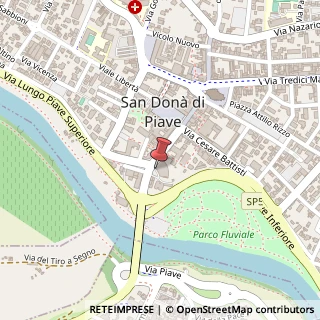 Mappa Corso Silvio Trentin, 30027 San Donà di Piave VE, Italia, 30027 San Donà di Piave, Venezia (Veneto)