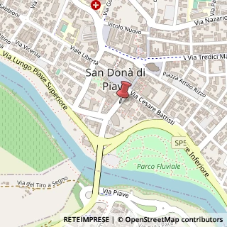 Mappa Corso Silvio Trentin, 56, 30027 San Donà di Piave, Venezia (Veneto)