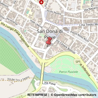 Mappa Corso Silvio Trentin, 17, 30027 San Donà di Piave, Venezia (Veneto)